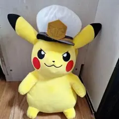 キャプテンピカチュウぬいぐるみ 約30cm