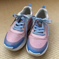 スニーカー　20センチ ピンクブルー