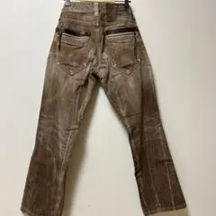 EDWIN 503 Blue Trip ブラウン Sサイズ