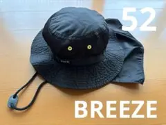 BREEZE ブラック ハット 帽子 52 値下げ