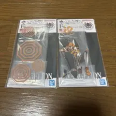 エヴァンゲリオン アクリルスタンド 2個セット
