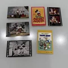ディズニー ミッキーマウス ステッカー 6枚セット
