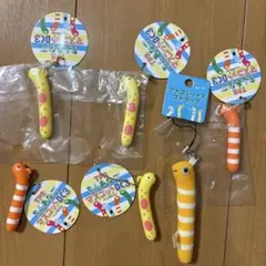 ちんあなごまマスコットストラップ 6個セット