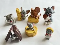 トムとジェリー フィギュア 8体セット ガチャ ミニチュア