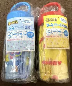星のカービィ　ふるクールタオル　２種セット　タオル　冷感　ボトル入り