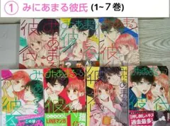 ①②双方購入してください‼️みにあまる彼氏 1〜7 巻 ほしの瑞希 ♥匿名配送