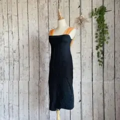 【TOGA】リブ ワンピース ドレス 個性的 トーガ
