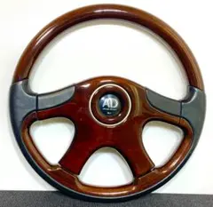 ATC ADウッドステアリング Amazon.co.jp: ATC AD ウッドステアリング ハンドル 旧車 当時物