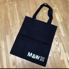 最終価格❗️M&W マークス&ウェブ　ブラックエコバッグ