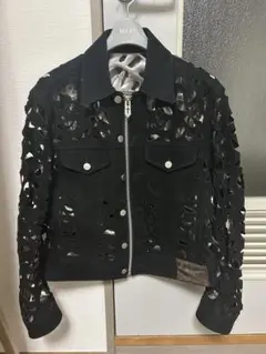【最安値】MASU 24aw バクテリア レザー トラッカー ジャケット 2024AW】 MASU (マス/エムエーエスユー) 