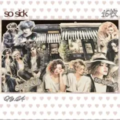 【64】♡MANICO様♡カット素材♡《so sick》16枚