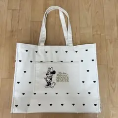 【ほぼ未使用】ディズニーストア ミニー トートバッグ ときめいて