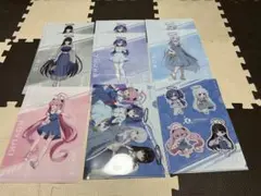 ブルーアーカイブクリアファイル　ローソン　9枚