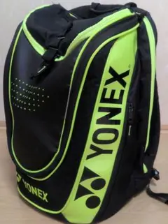 YONEX テニスラケットバッグ リュック　ブラック/ライム
