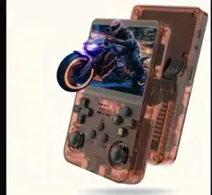 R36S ゲームコンソール 64GB 赤