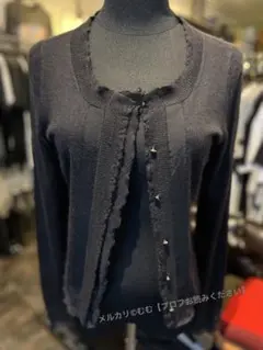 【美品】FOXEY BOUTIQUE カシミヤ・シルク 高級カーディガン 42