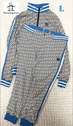 【美品‼️】ENVOI by Munsingwear セットアップ　総柄　ゴルフ