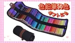 ギフトにも☆色鉛筆 アート鉛筆 50色セット 画材セット 油性色鉛筆