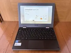 ASUS Chromebook 本体 グレー　SONYタイプCコード付き