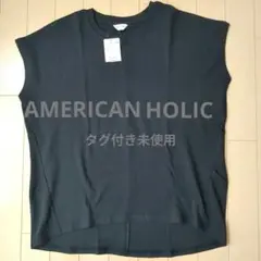 AMERICAN HOLIC【タグ付未使用】 フレンチスリーブ　立体シルエット