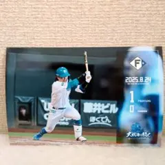 北海道日本ハムファイターズ　Vフォト　奈良間大己　2025/08/24