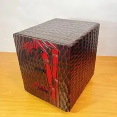 鎌倉彫 昭和レトロ 収納棚 引出し 3段　箪笥 小物入れ 当時物 小物収納 漆器