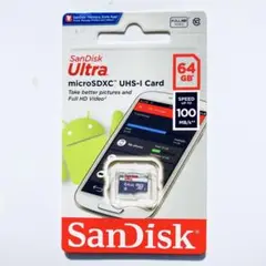 micro SDカード マイクロSDカード 64GB 100M/秒