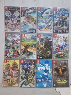 Nintendo Switch ソフト パッケージセット　12点