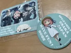 SPY×FAMILY 大阪万博2025 アーニャ 缶バッジ・シール