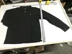 ベネトン　綿100% 長袖ポロシャツ　48号　新品　★え6964