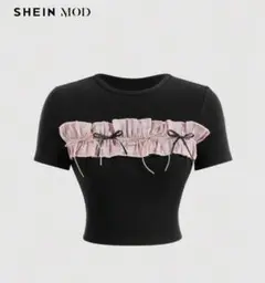 shein mod リボン　Tシャツ