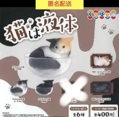 【ガチャ】猫は液体　5体セット