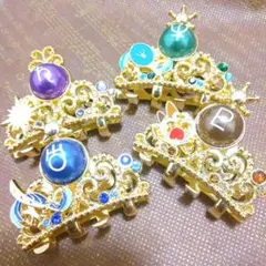 セーラームーン　ヘアクリップセット