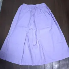 28 新品 ZOOTIE ラベンダー スカーチョ ガウチョパンツ F