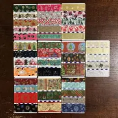 クリスマス マスキングテープ切り売り