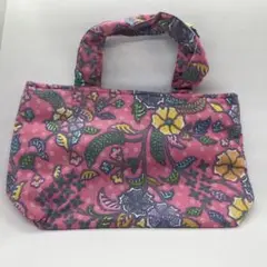 [輸入品]バティック　ソフトトートバッグ　ピンク、他種