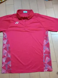YONEX レッド ポロシャツ