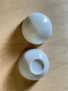ホワイト 球形収納容器