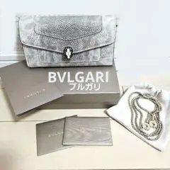 ✨未使用級・箱保証書付き✨　BVLGARI 長財布　カルングスキン　セルペンティ 2025年最新】ブルガリ セルペンティ 財布の人気アイテム - メルカリ
