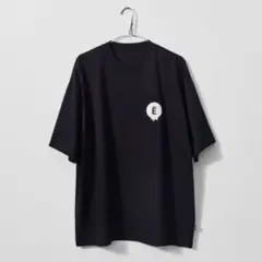 ENNOY Circle Ē Drip T-Shirt BLACK エンノイ