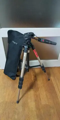 ソニー★SONY★リモコン★ビデオ★カメラ★三脚 VCT-670RM★ケース付き