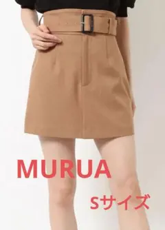 お値下げ中　MURUA ベルトアシメミニスカート