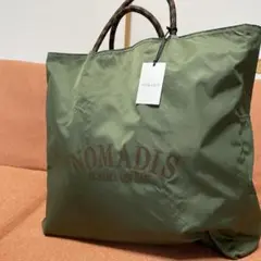 NOMADIS オリーブグリーン トートバッグ