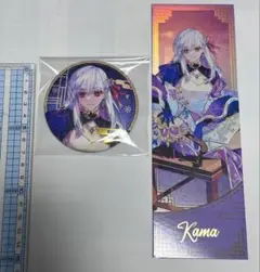 FGO 中国春節グッズ カーマ　缶バッジ ホログラムチケット