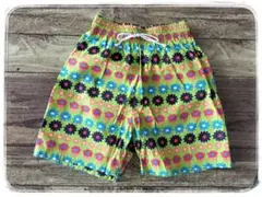 キッズ　サーフパンツ　ボードショーツ　水着　短パン