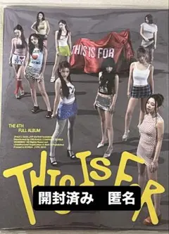 TWICE THIS IS FOR 開封済み