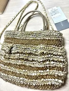 再お値下げ☘️アンテプリマ☘️ほぼ新品☘️秋用ショルダー✨ワイヤーバック✨裏地あり