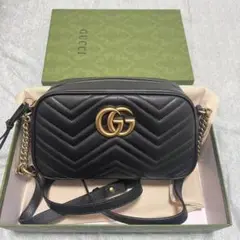 GUCCI グッチ GGマーモント ショルダーバッグ