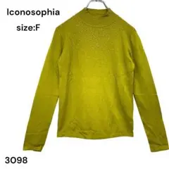 Iconosophia　イコノソフィア　シャツ　トップス　長袖　F おしゃれ