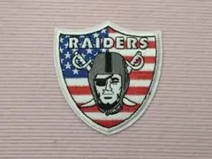 【NFL★WAPPEN】ラスベガスレイダース！ワッペン／タイプＵ＜1枚＞★